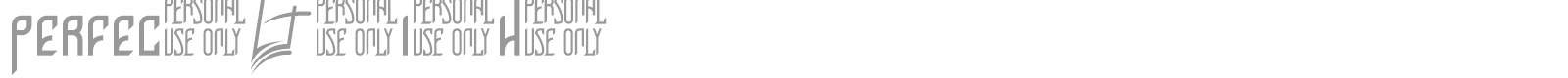 Perfect Night font preview